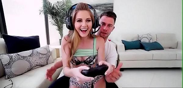  Gamer Girl Fucks and Plays(Miley Cole) 01 clip-12